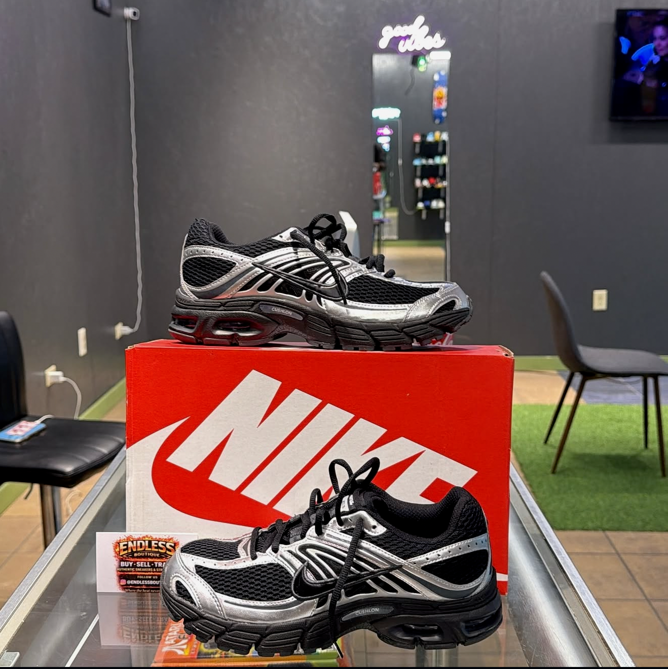 Nike Air Max Moto 2K Metallic Silver