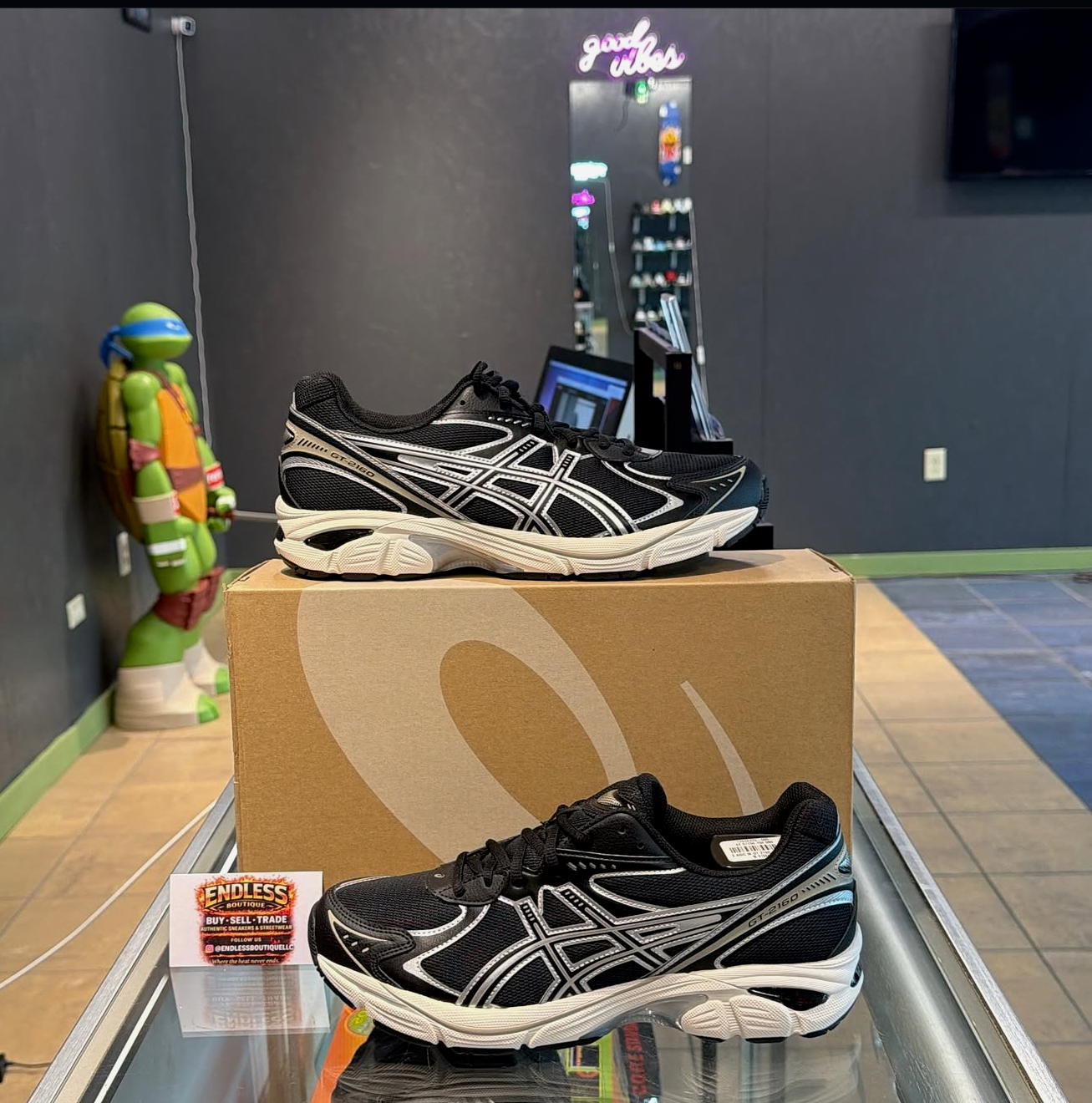 ASICS GT-2160 Black Wool Brand