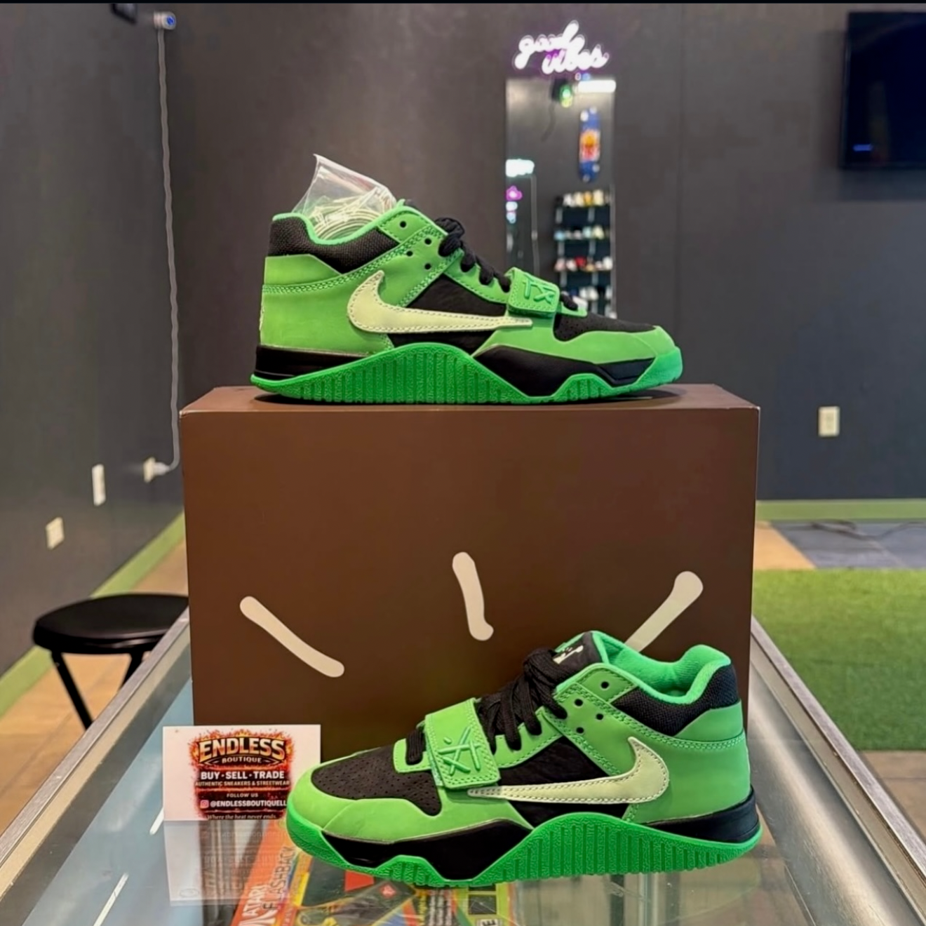 Travis Scott’s Green Spark