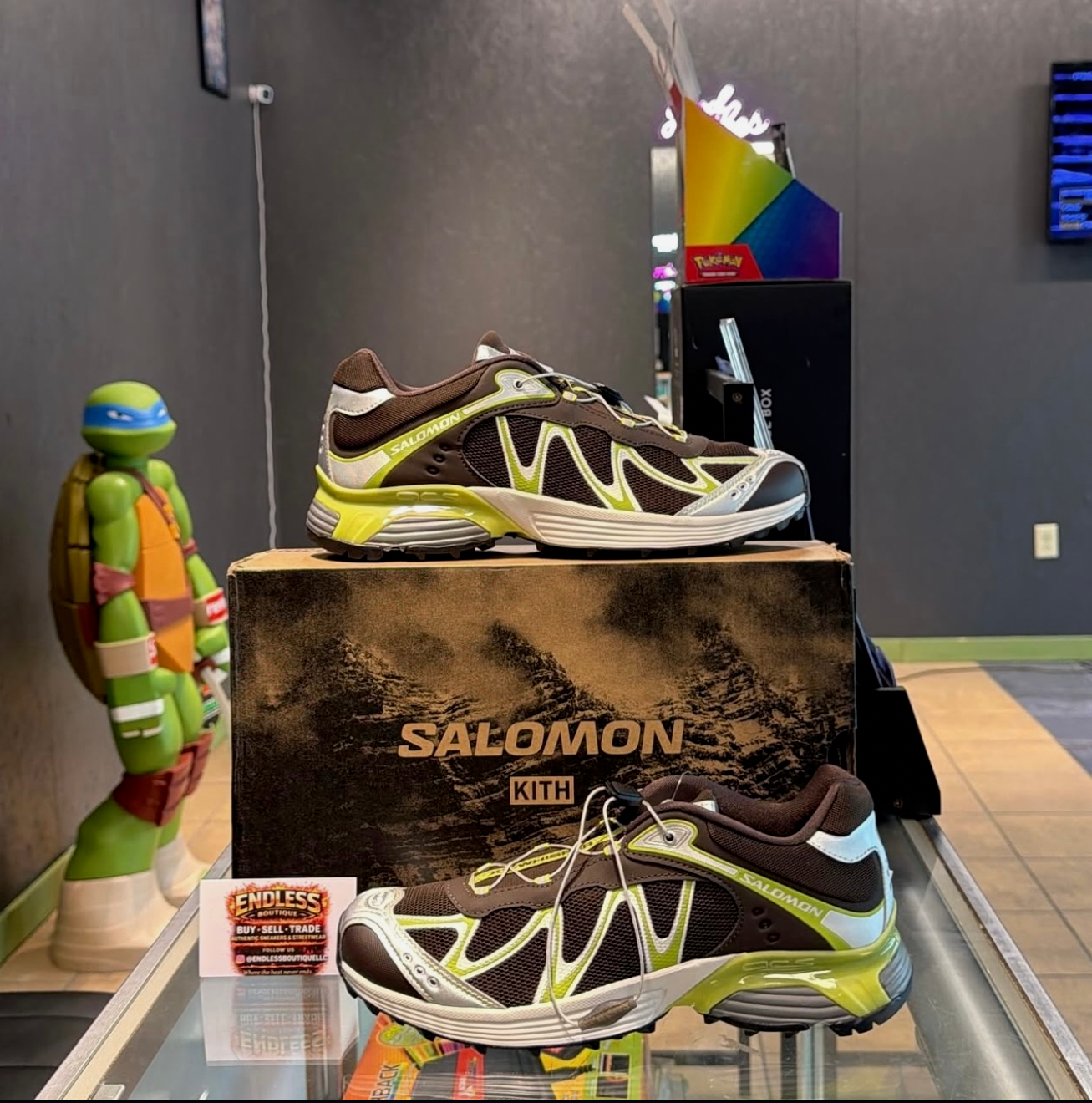 Salomon XT Whisper Kith Dark Citron